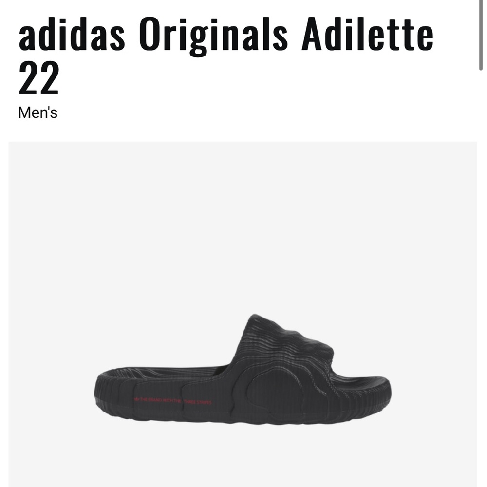 Mens adidas Adilette 22 slides